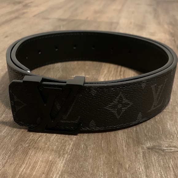 Louis Vuitton Black Monogram Belt